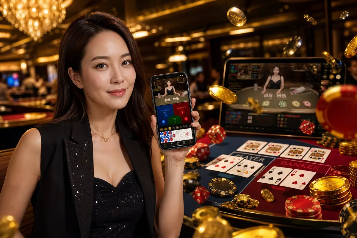 icrown live casino dealer langsung baccarat