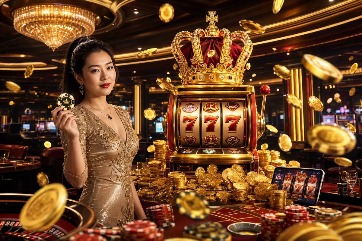 icrown slot online koleksi permainan terkini